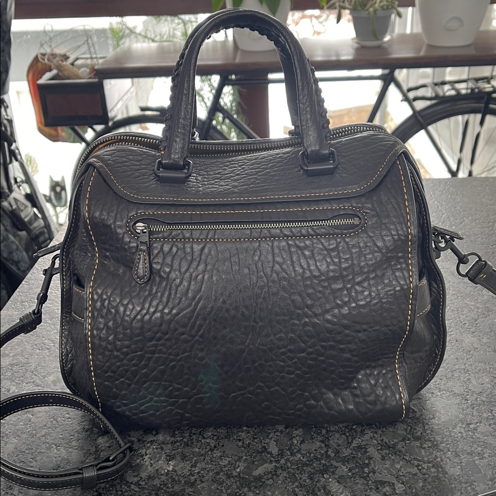 COACH 1941 Ace Satchel 28 Glovetanned Nappa Pebbled Leather 38223 BNWT - Picture 4 of 12